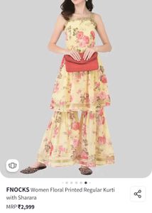 Floral Sharara Suit Set