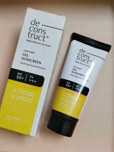 Deconstruct Gel Sunscreen