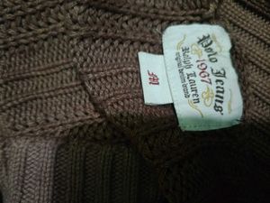 Brown Knit Cardigan