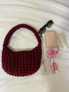 Crochet Hobo Bag