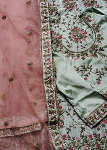 Girls And Women Crop Top With Lehenga