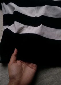 Black &amp; White Stripes Top