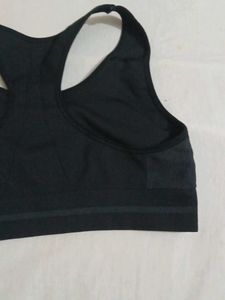 Black Sports Bra