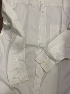 Zodiac White Band Collar Shirt