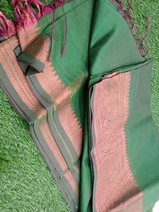 Green Ethnic Saree