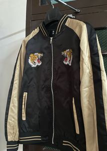 Here & Now Limited Edition Tiger Varsity Jacket