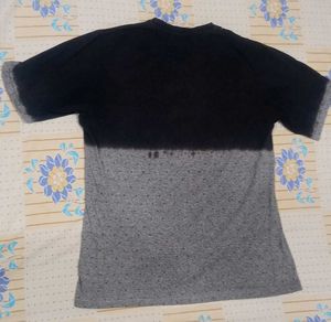 Two-Tone Graphic T-Shirt