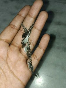 Anklet with Geometric Charms