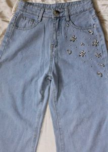 Urbanic Embellished Denim Jeans
