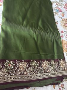 Heavy Party Wear Banarasi Silk Saree