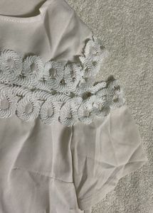 Cute Korean White Top For Women’s 🤍