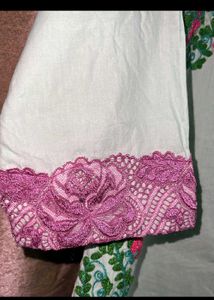 Pure Cotton Embroidered Kurti