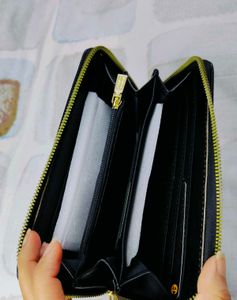 Enrico coveri Italian Brand Black Leather Wallet