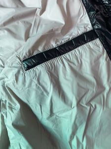 John Players Glossy Black Puffer Jacket