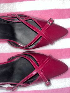 Burgundy Heels