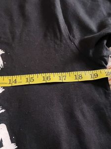 Black Printed T-Shirt