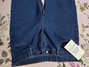 Wide Leg Denim Jeans