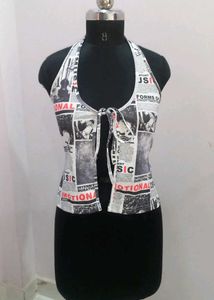 Pinteresty Halter Neck Top