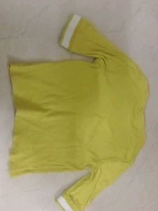 Yellow 3/4 Sleeve Top