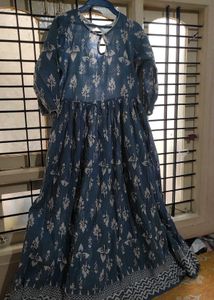 Handloom Anarkali Totally New
