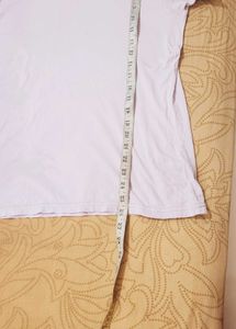 lavender Casual T-Shirt