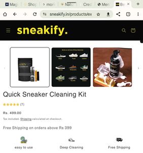 Snkfy Quick Sneaker Cleaning Kit