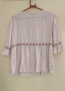 Boho Embroidered Top