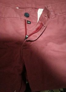 Red Chino Pants
