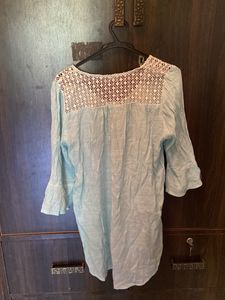 Blue Coloured Kurta