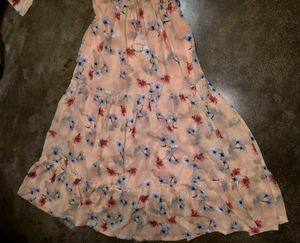 Floral Print Maxi Dress