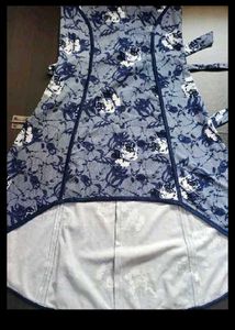 Floral Lace Hi-Lo Dress