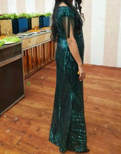 Green colour Cocktail Dress