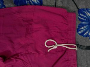 Rose Pink Ankle Length Leggings
