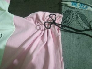 A Pink And White Elegant Top