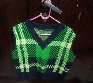 Stylish Plaid Sweater Vest