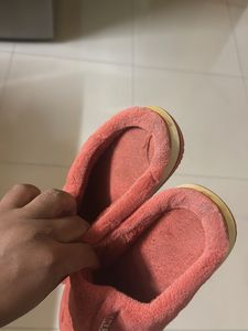 Cute Coral Plush Slippers