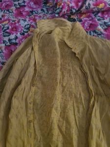 Yellow Patterned Shirt