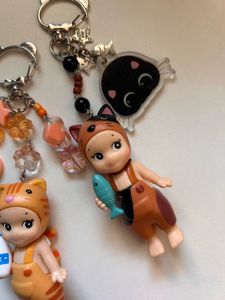 Sonny Angel X Tortoiseshell Cat Keychain 🤎