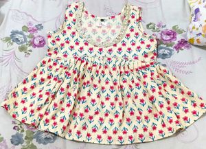 Jasmine Peplum Cotton Kurti