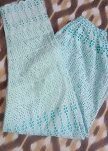 Elegant Blue Ethnic Gown