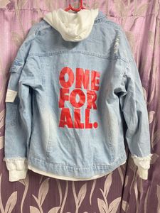 Best Quality Hooded Denim Jacket