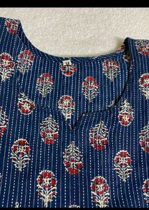 Floral Print Kurta