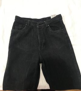 Black Wide Leg Jeans/Denims