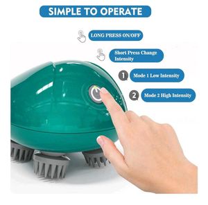 Green Personal Care Scalp Messager New Withtag