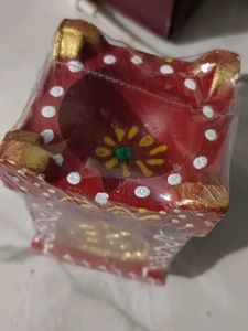 Tulsi Clay diya