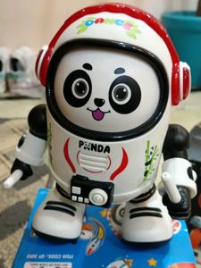 Robot Toy Set - Panda &amp; Pioneer working