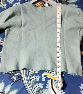 FULL SLEEVE CROP SWEATER 💙