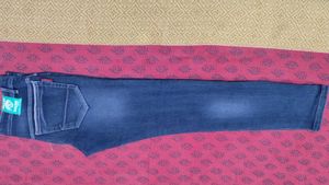 Dark Blue Denim Jeans
