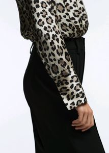 Zara Animal Print Shirt