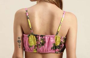 Indowestern Pink Crop Top Size XS